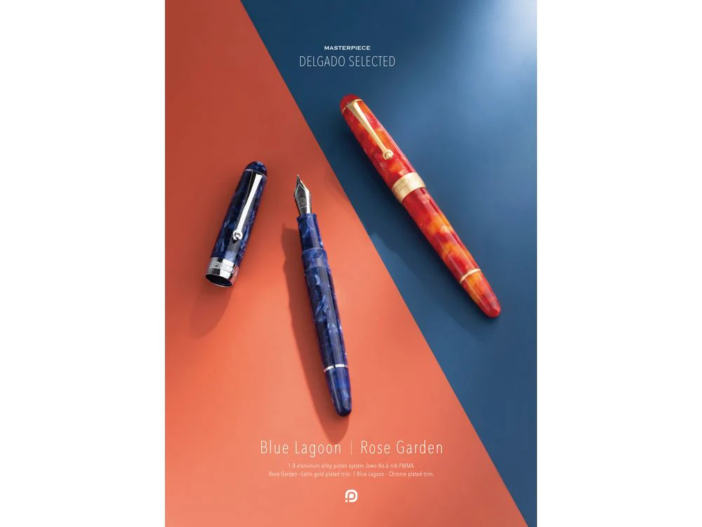 Penlux Delgado Selected Fountain Pen - Special Edition - Blue Lagoon