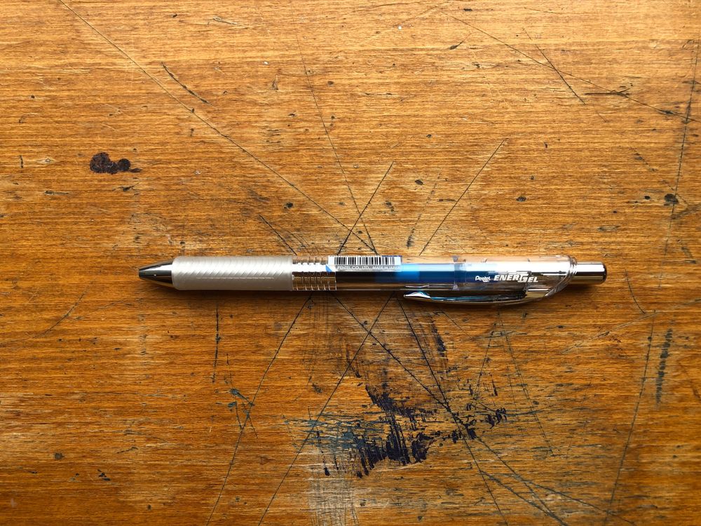Pentel Energel infree Needle Point - 0.5mm - Blue