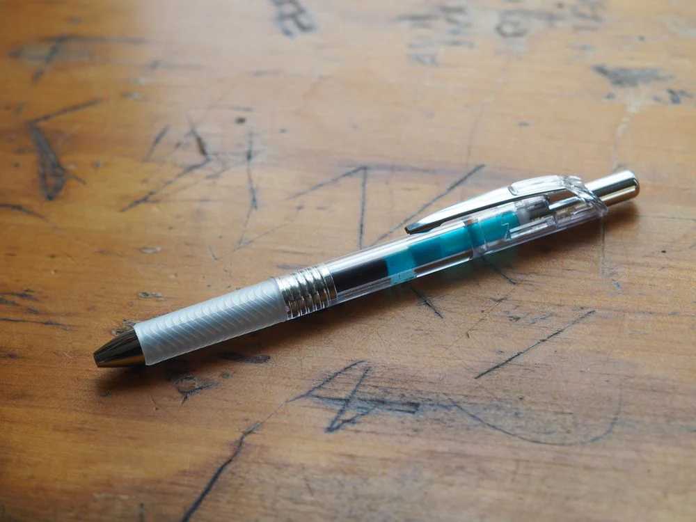 Pentel Energel infree Gel Pen - 0.7mm - Turquoise Blue