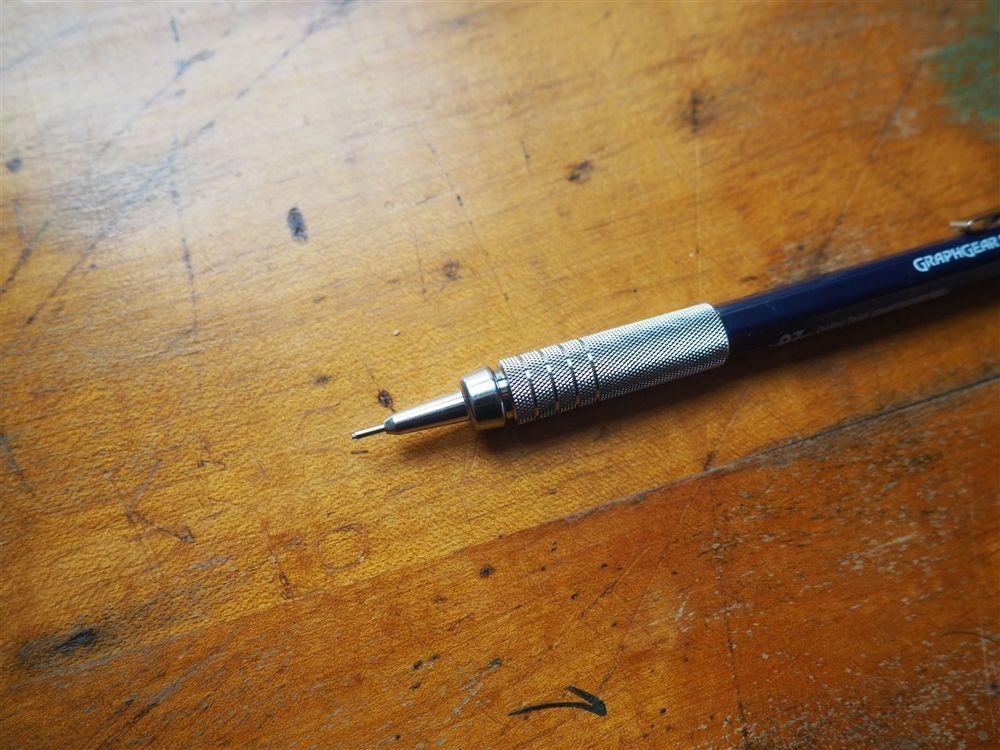 Pentel Graphgear 500 Lead Pencil - 0.7mm - Blue - Image 2