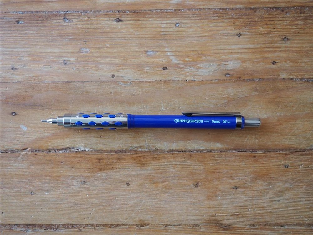 Pentel Graphgear 800 Lead Pencil - 0.7mm - Blue