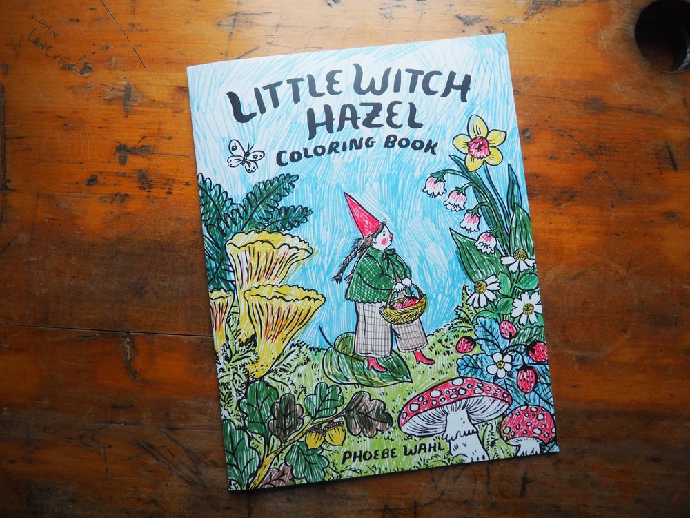 Phoebe Wahl - Coloring Book - Little Witch Hazel