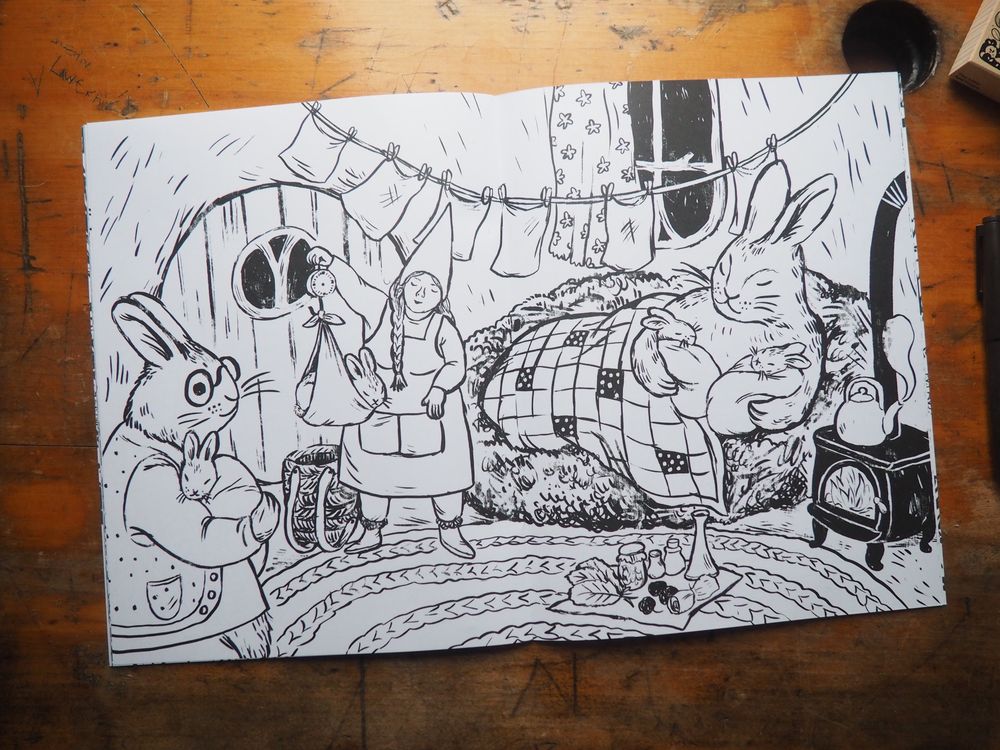 Phoebe Wahl - Coloring Book - Little Witch Hazel - Image 2