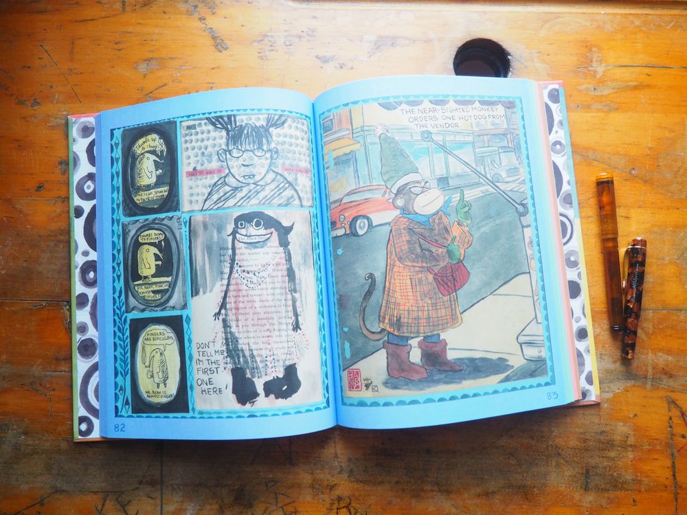 Picture This: The Near-sighted Monkey Book by Lynda Barry - Image 3