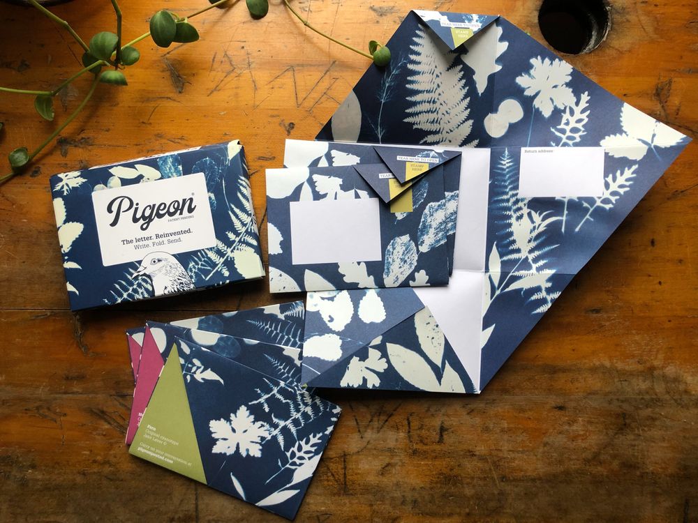 Pigeon - Correspondence Paper - 6 Sheets - Apothecary Pigeons Pack - Image 2