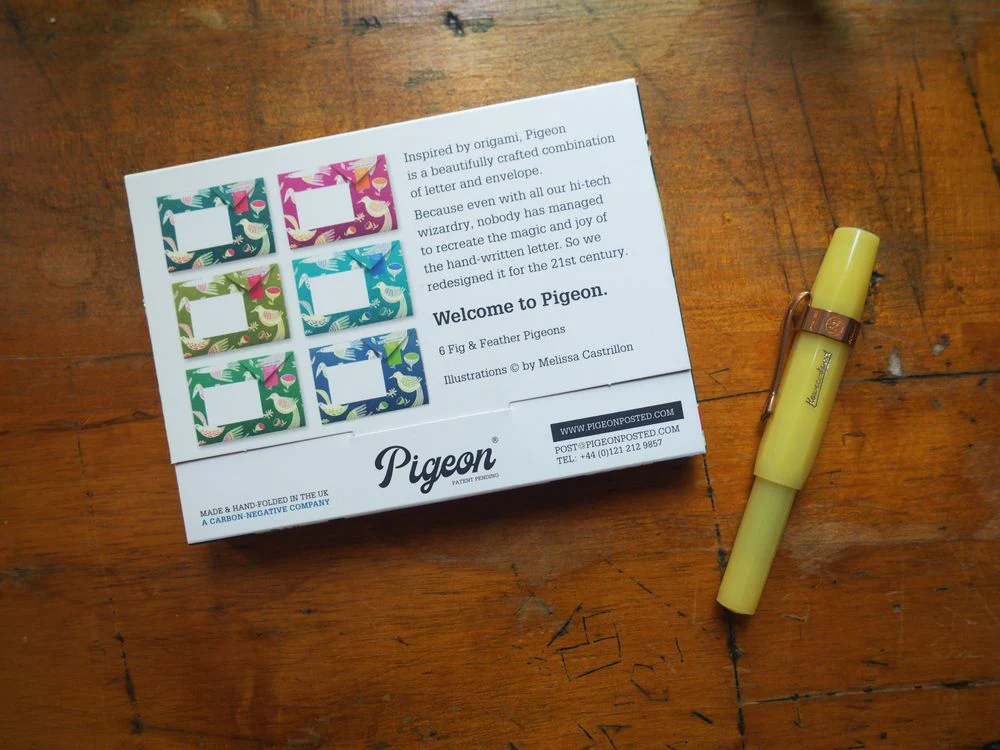 Pigeon - Correspondence Paper - 6 Sheets - Fig & Feather Pigeons Pack - Image 2