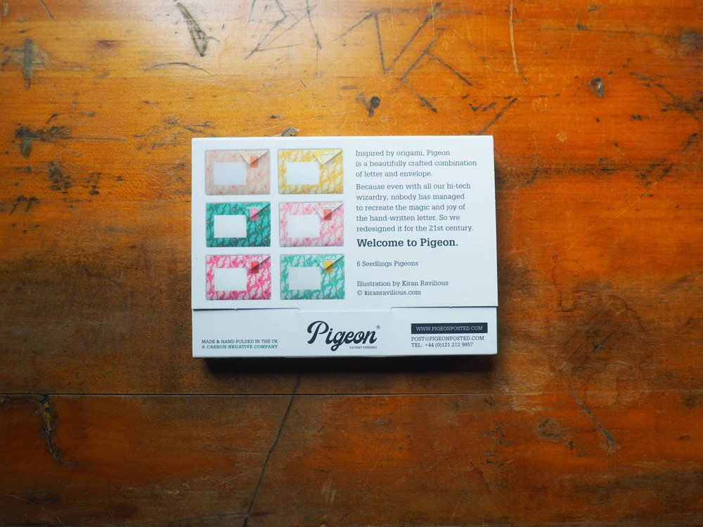 Pigeon - Correspondence Paper - 6 Sheets - Seedlings Pigeon Pack - Image 2