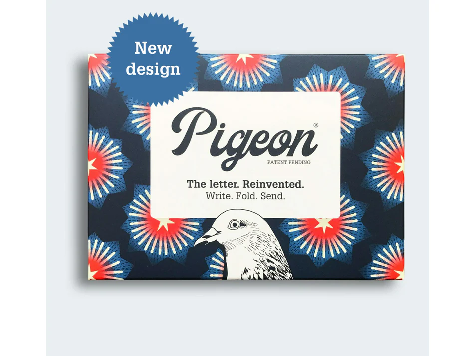 Pigeon - Correspondence Paper - 6 Sheets - Starburst Pigeon Pack