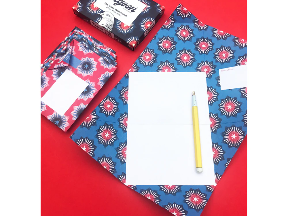 Pigeon - Correspondence Paper - 6 Sheets - Starburst Pigeon Pack - Image 2