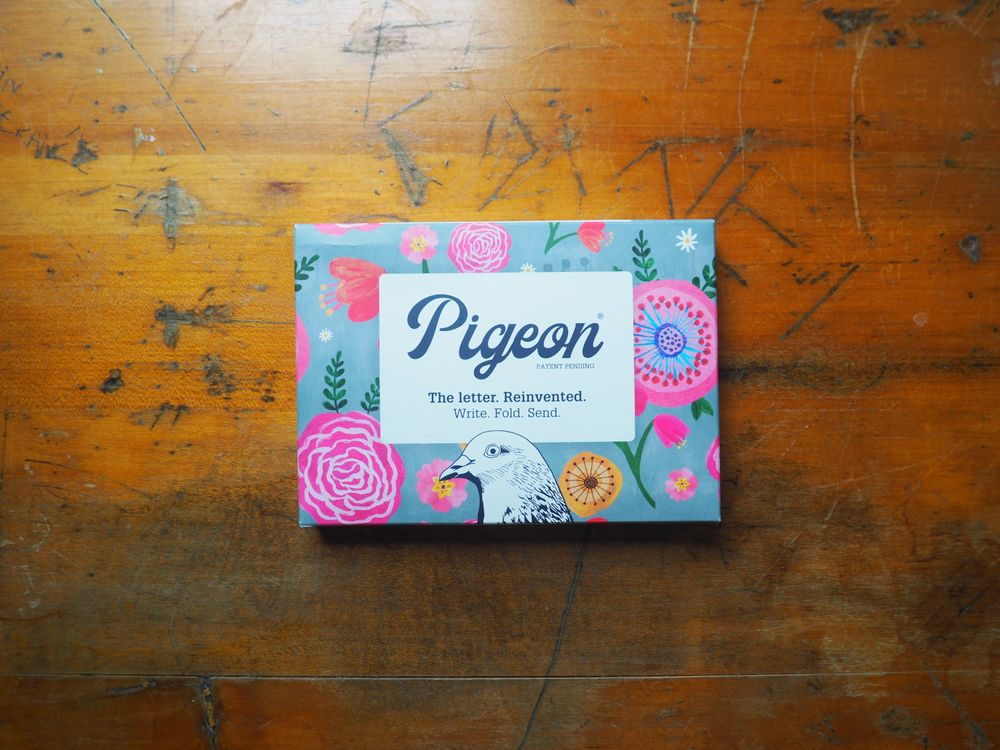 Pigeon - Correspondence Paper - 6 Sheets - Wildflower Pigeons Pack