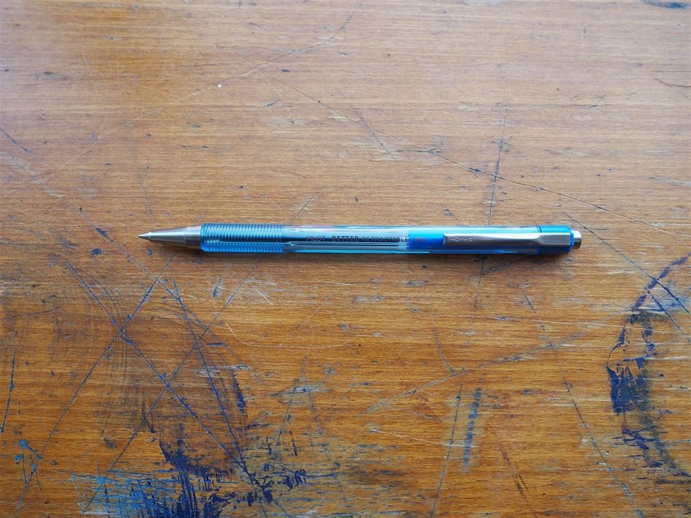 Pilot Better Retractable Ballpoint Pen - Blue