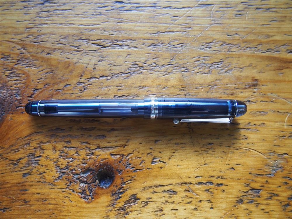 Pilot Custom 74 Fountain Pen - Black Smoke