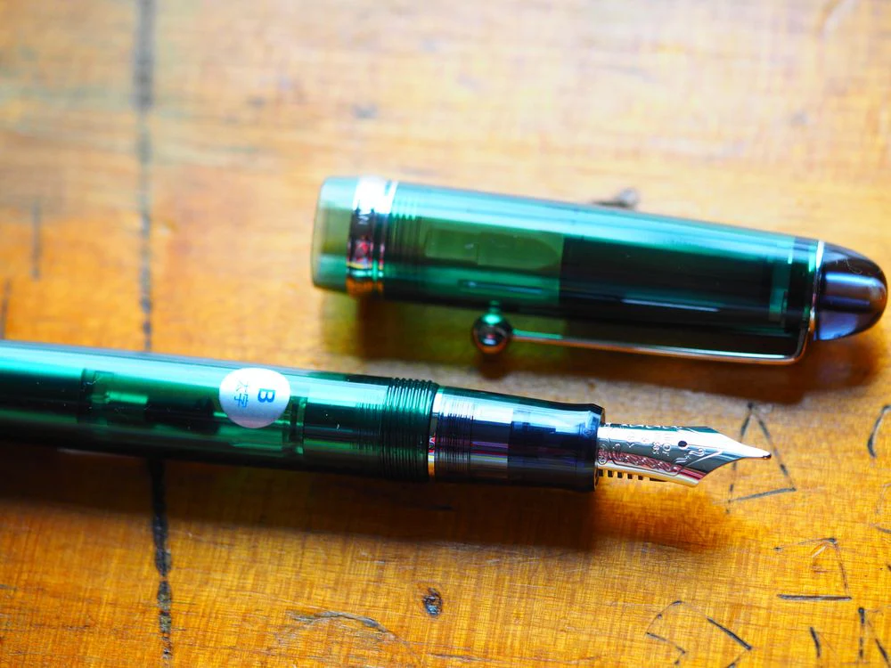 Pilot Custom 74 Fountain Pen - Forest Green - Image 3