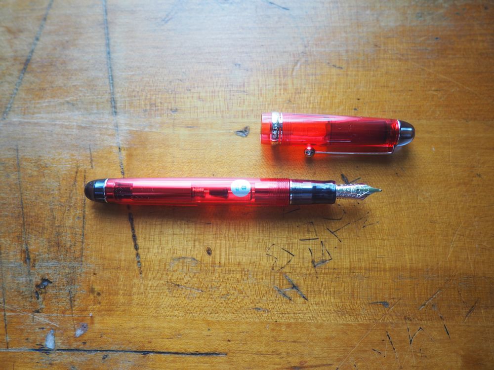 Pilot Custom 74 Fountain Pen - Red