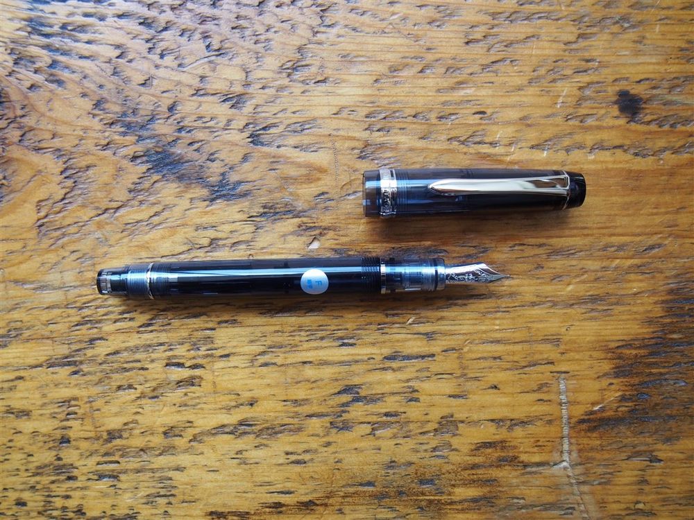 Pilot Custom 92 Fountain Pen - Transparent Black