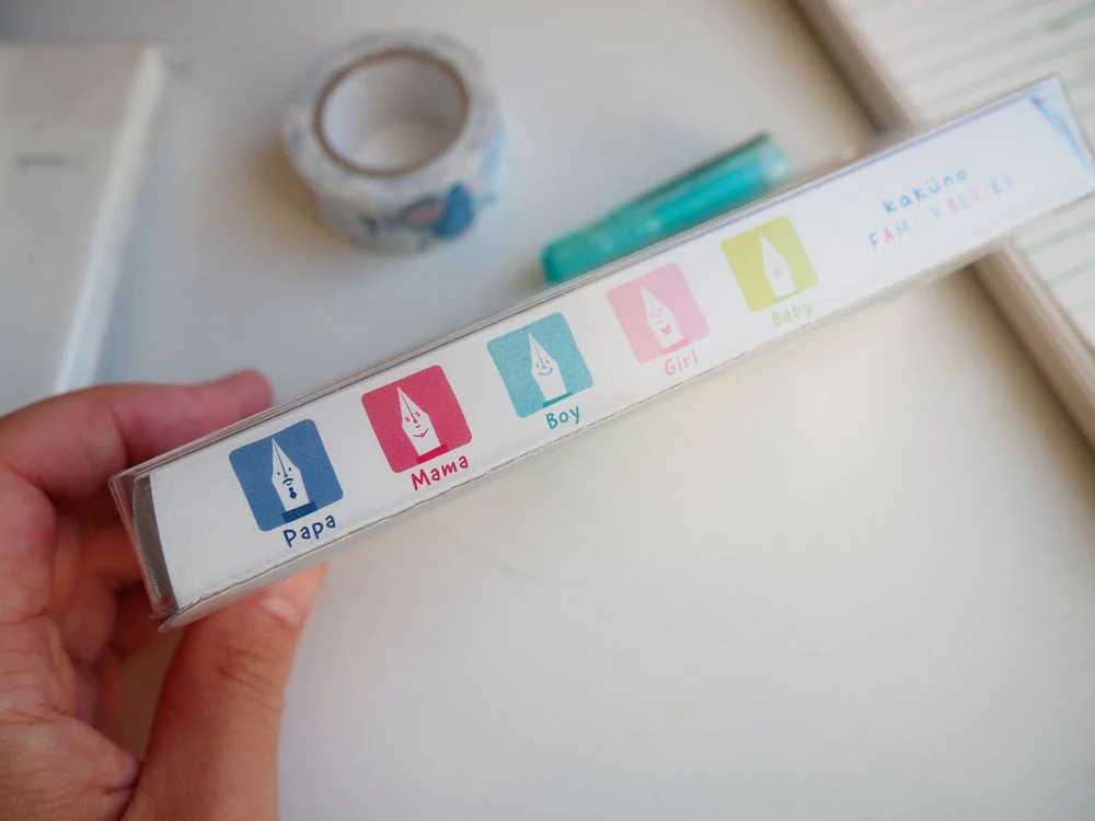 Pilot Fountain Pen - Kakuno Family Edition - Boy Aqua - Image 3