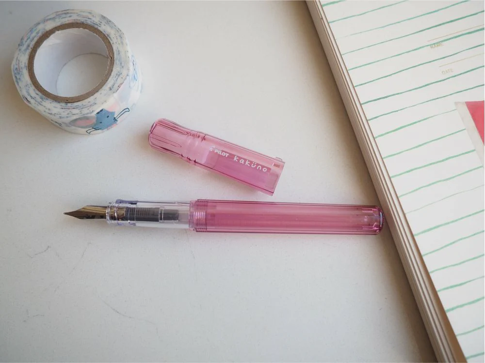 Pilot Fountain Pen - Kakuno Family Edition - Girl Pink