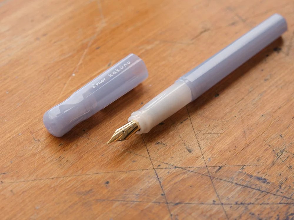 Pilot Fountain Pen - Kakuno Madoromi - Drowsy Blue - Image 3