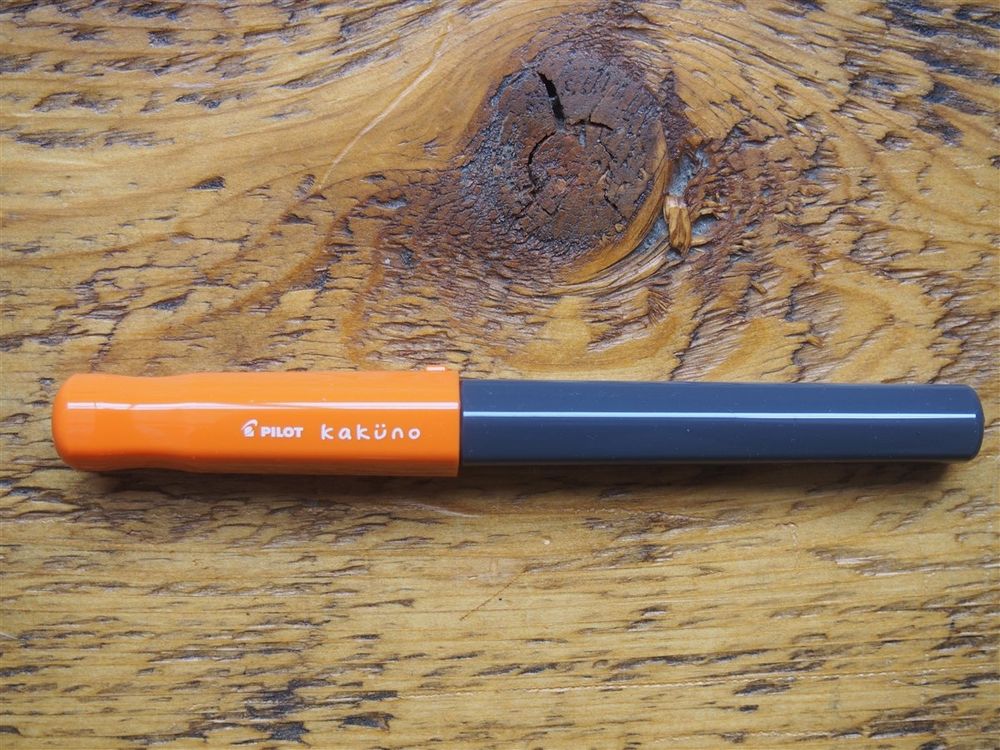 Pilot Fountain Pen - Kakuno - Orange - Image 2