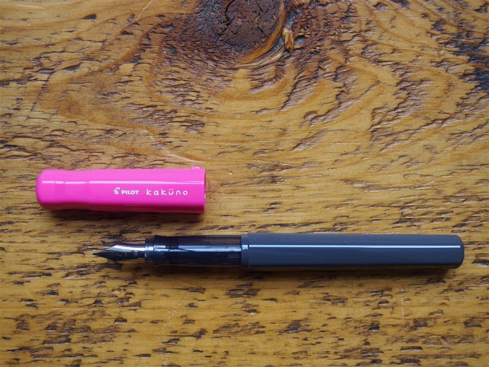 Pilot Fountain Pen - Kakuno - Pink