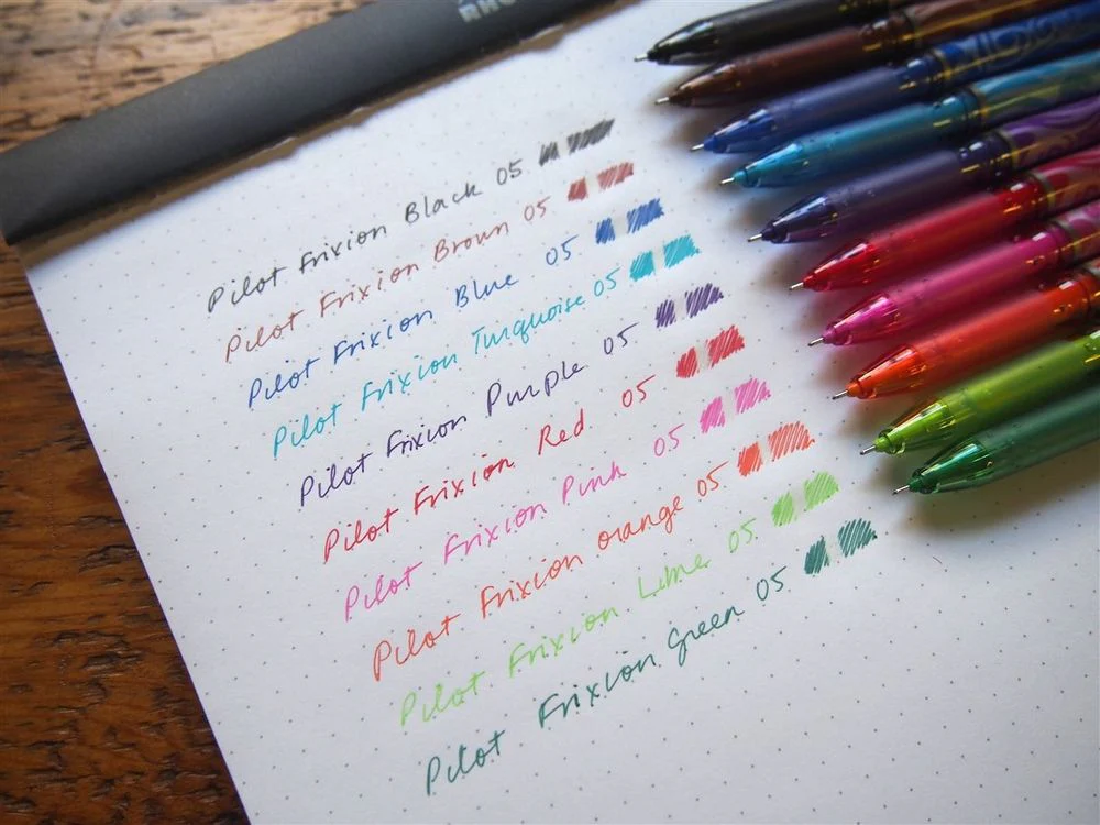 Pilot FriXion Gel Pen - 0.5mm - Green - Image 2