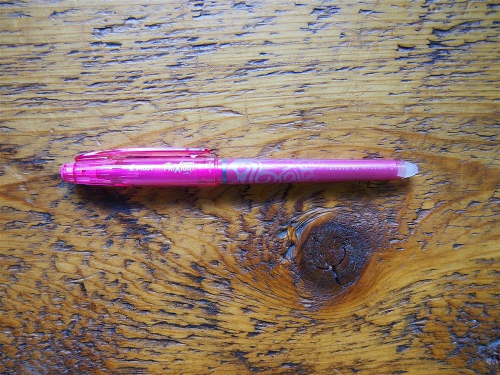 Pilot FriXion Gel Pen - 0.5mm - Pink