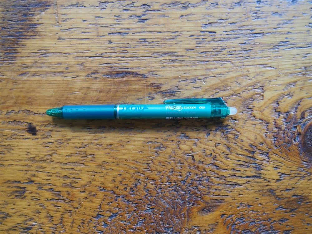 Pilot FriXion Erasable Retractable Gel Pen - Green