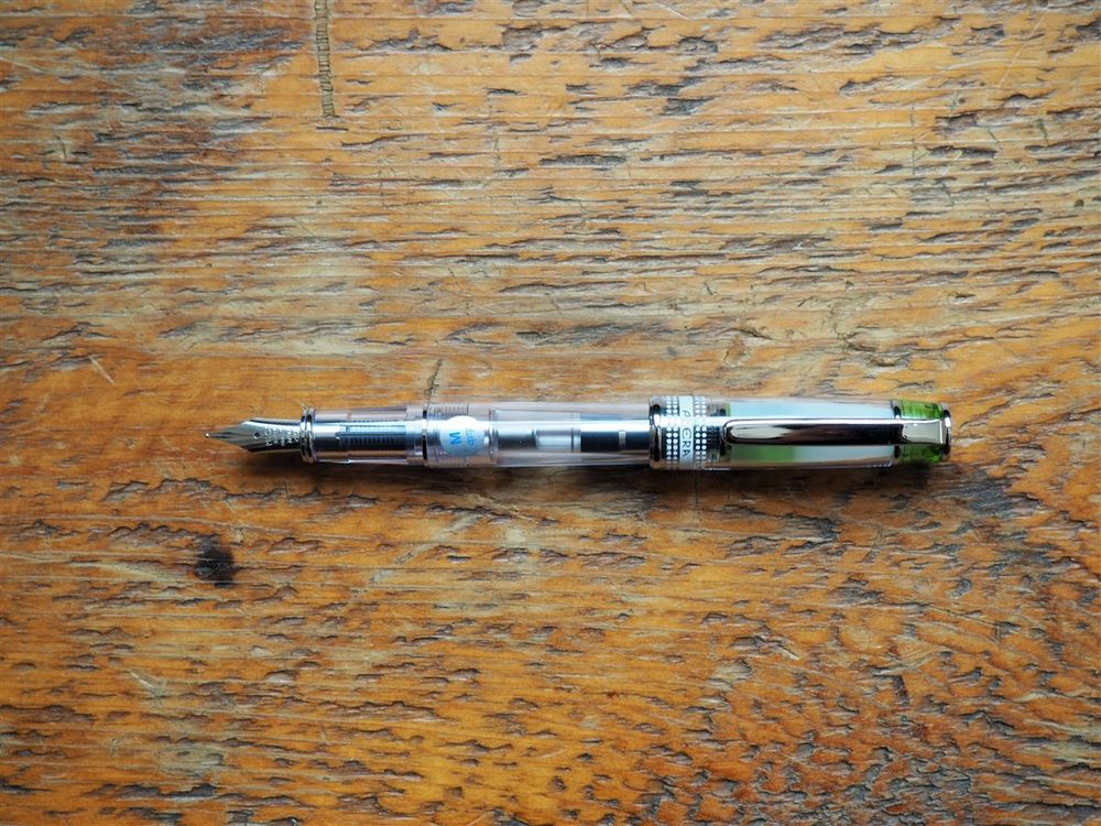Pilot Prera Fountain Pen - Transparent Green - Image 3