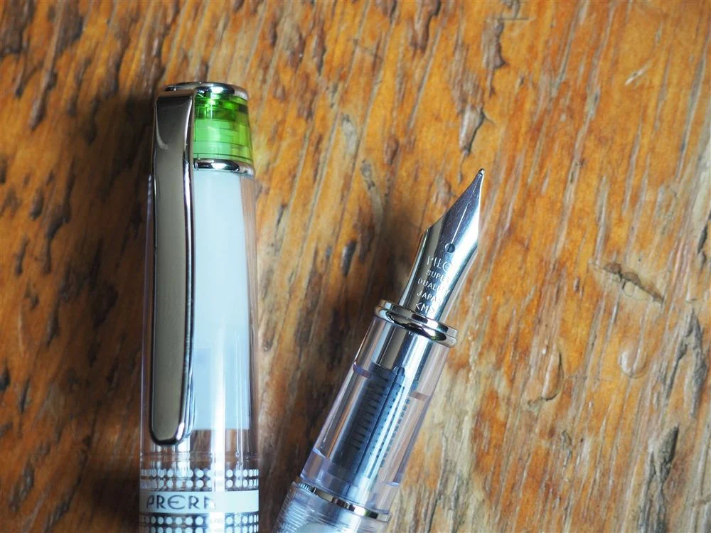 Pilot Prera Fountain Pen - Transparent Green - Image 4