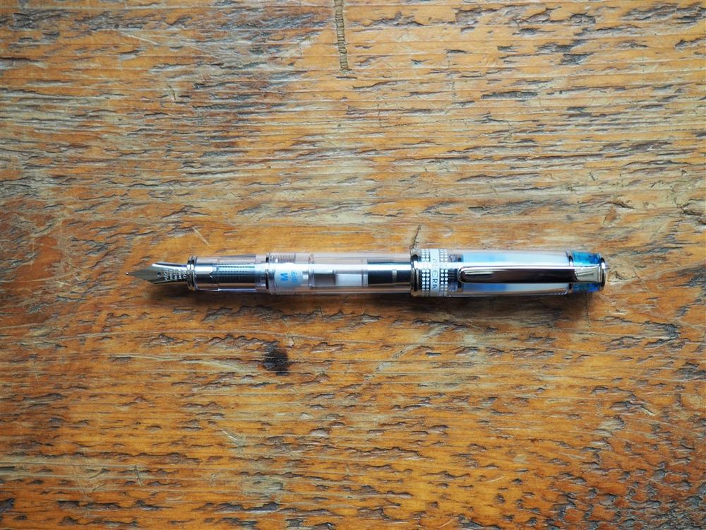 Pilot Prera Fountain Pen - Transparent Light Blue - Image 3