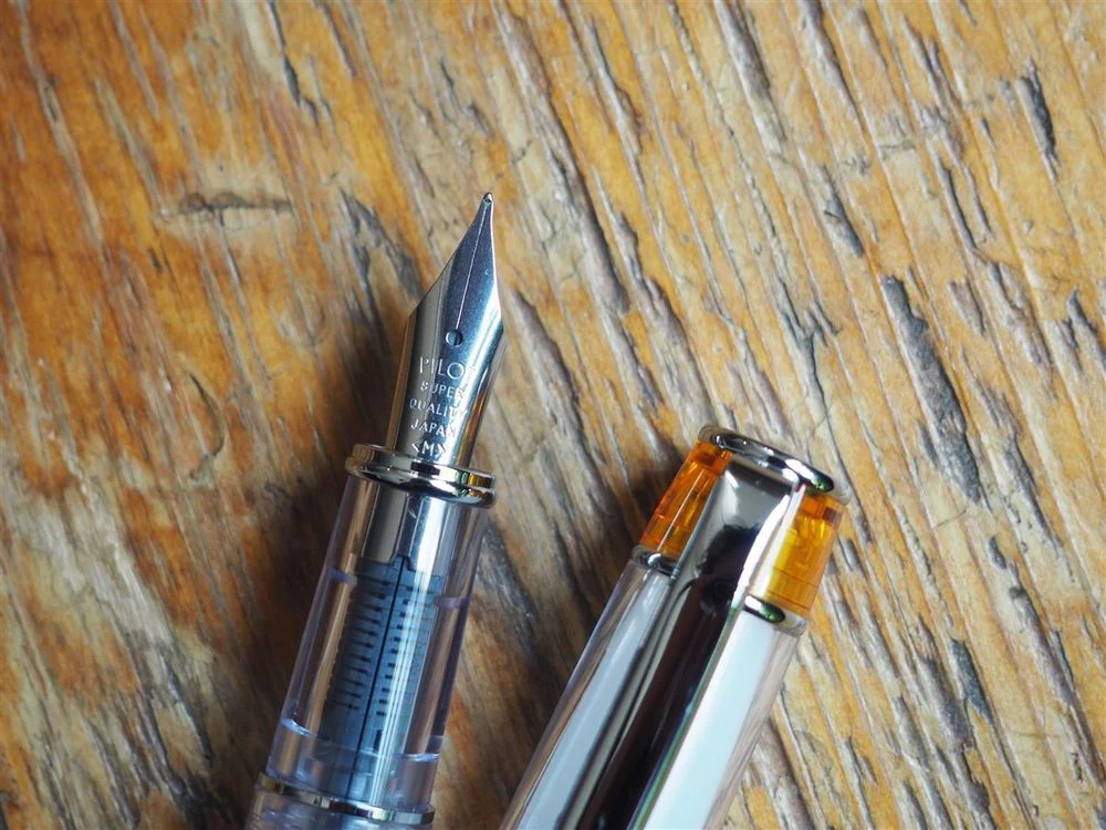 Pilot Prera Fountain Pen - Transparent Orange - Image 4