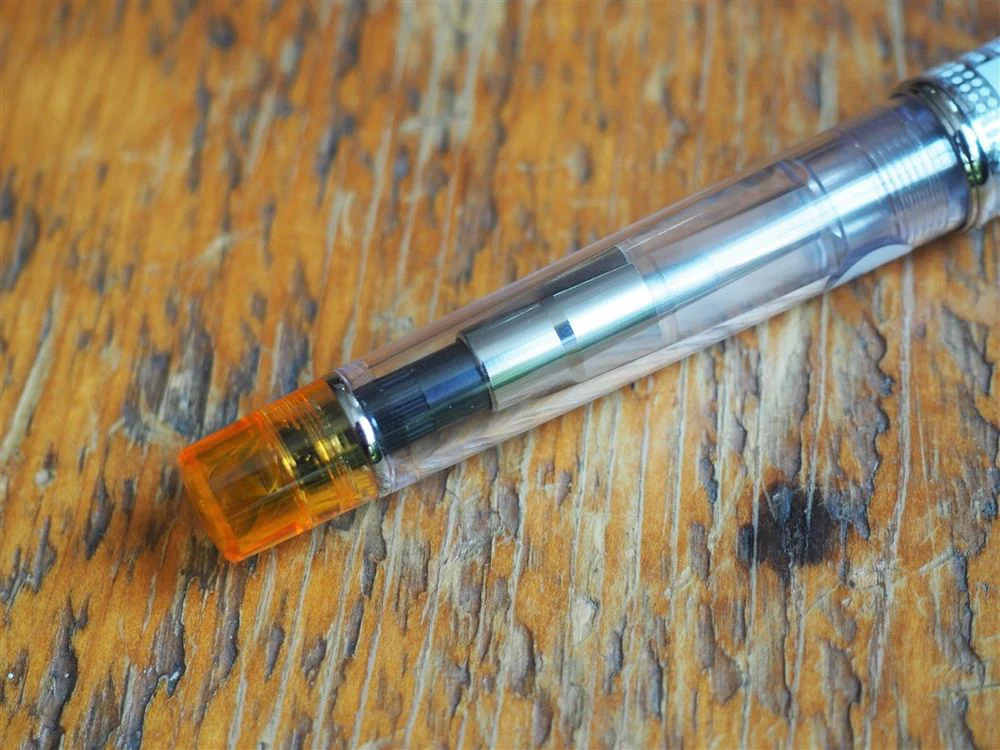 Pilot Prera Fountain Pen - Transparent Orange - Image 6