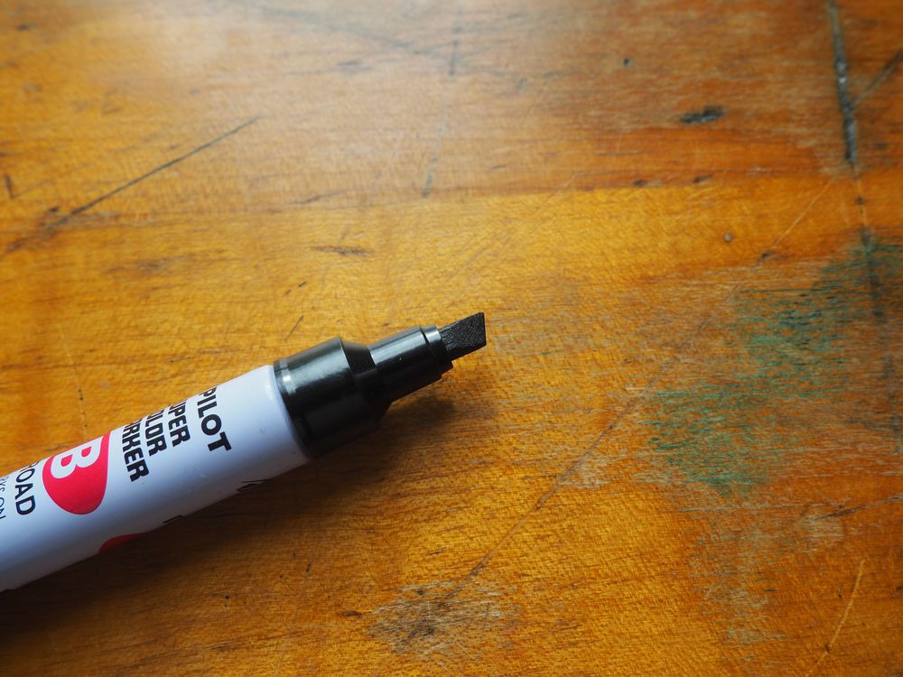 Pilot Super Color Marker - Broad Black - Image 2