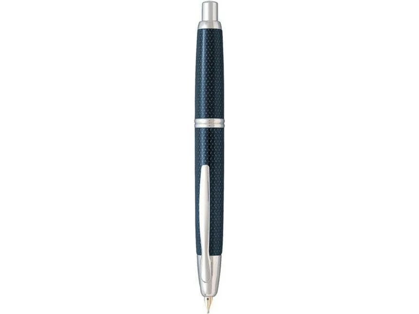 Pilot Vanishing Point Fountain Pen - Blue Carbonesque