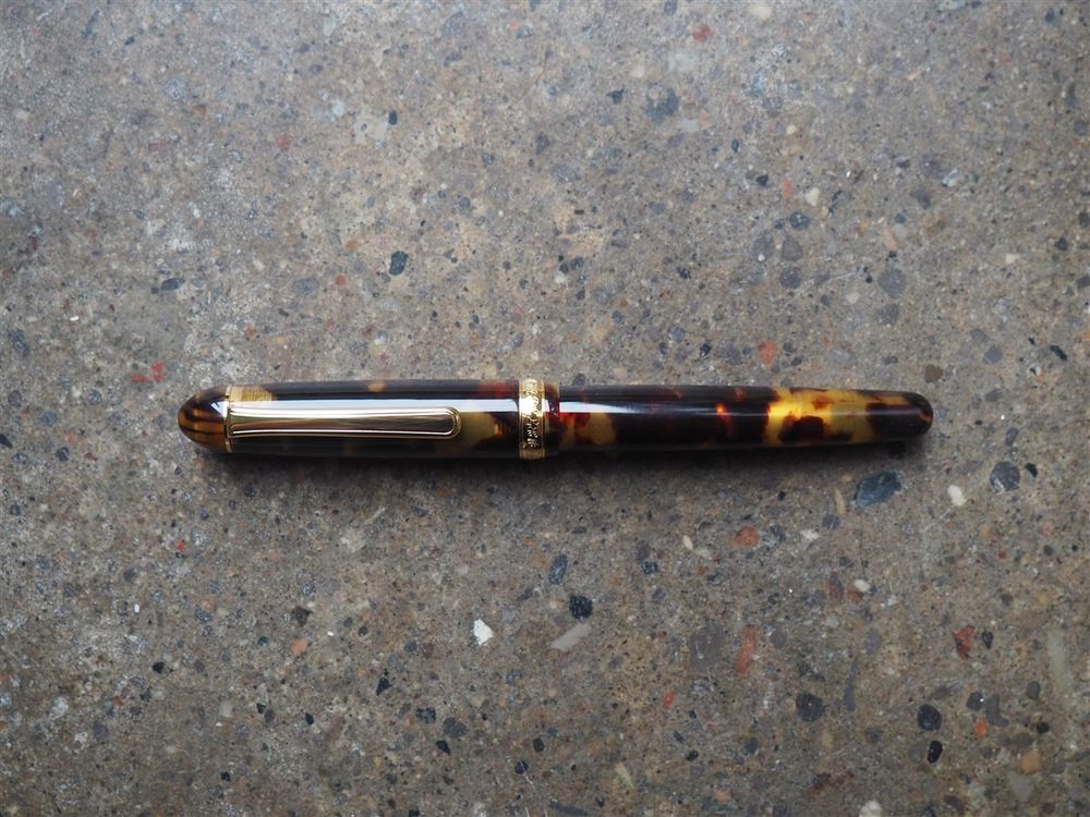 Platinum 3776 Century - Celluloid - Tortoise