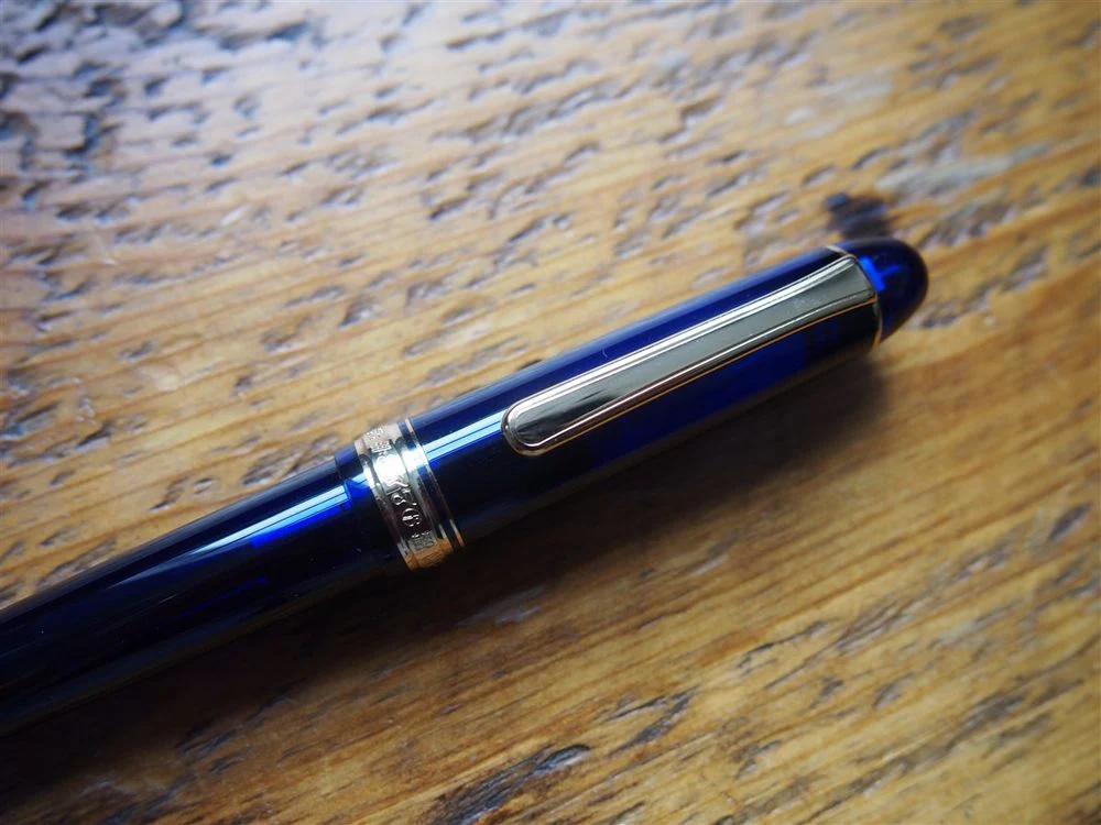 Platinum 3776 Century - Chartres Blue with Gold Trim - Image 3