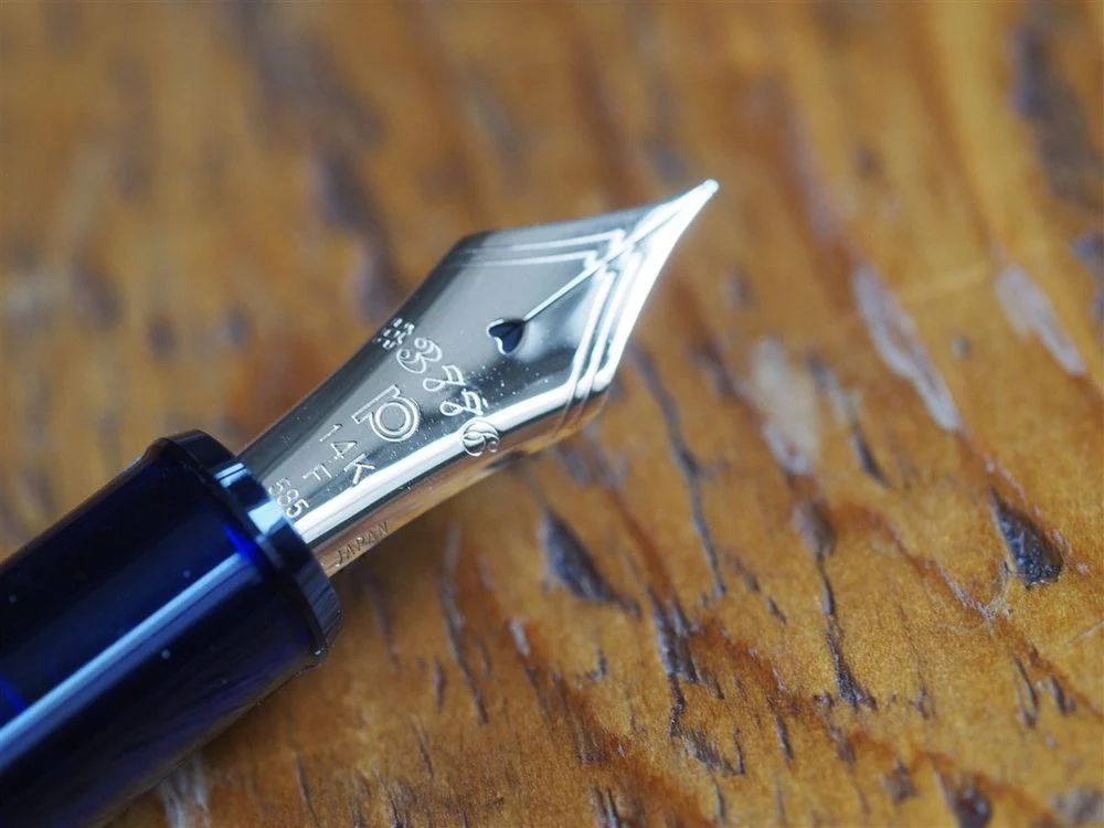 Platinum 3776 Century - Chartres Blue with Gold Trim - Image 4