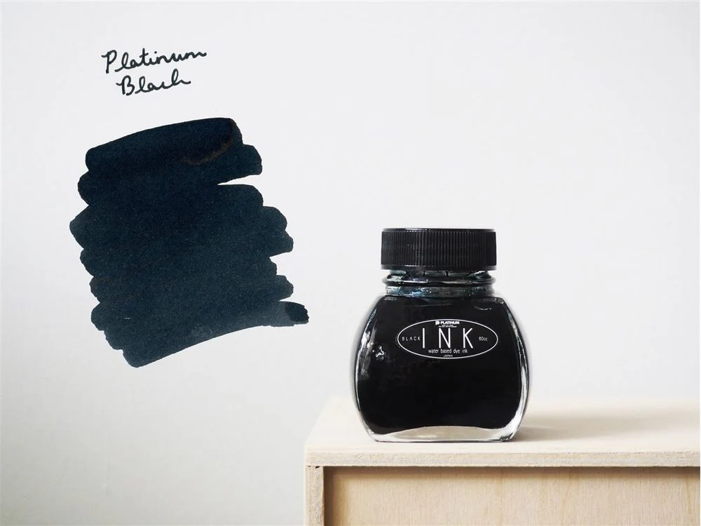 Platinum Fountain Pen Ink (60mL) - Black