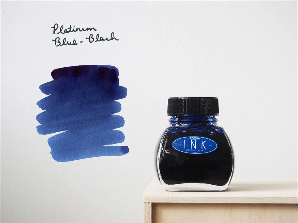 Platinum Fountain Pen Ink (60mL) - Blue-Black