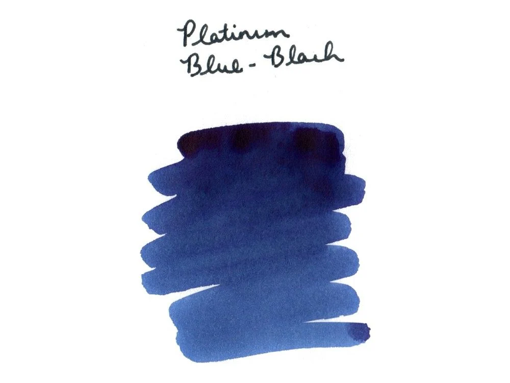 Platinum Fountain Pen Ink (60mL) - Blue-Black - Image 2