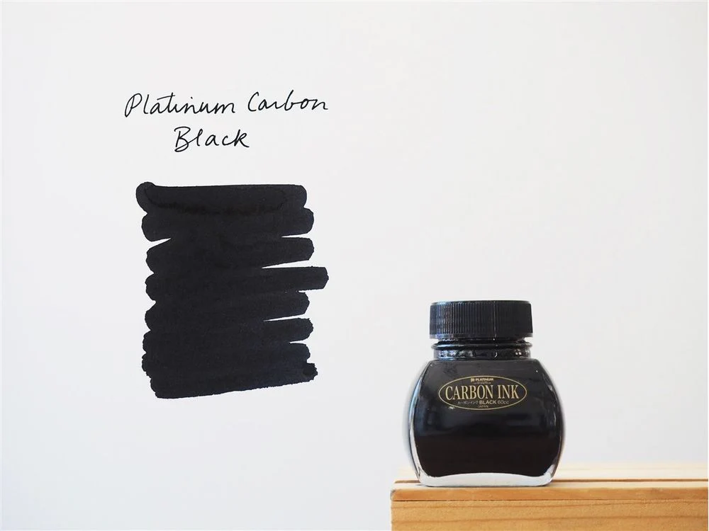 Platinum Fountain Pen Ink (60mL) - Carbon Black