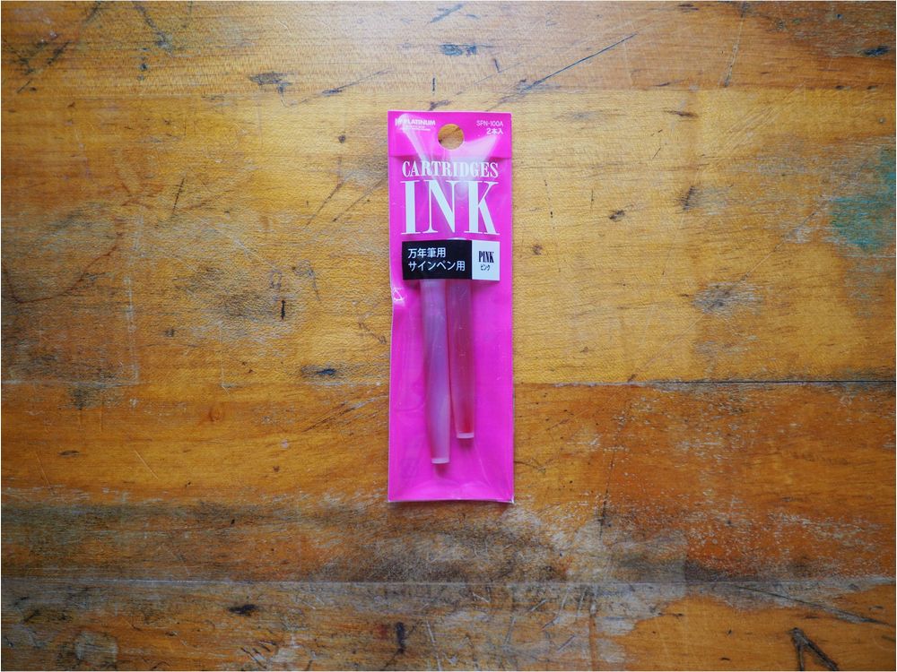 Platinum Ink Cartridges - Pink (Pack of 2)