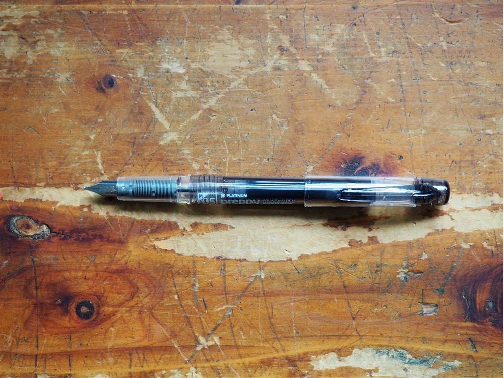 Platinum Preppy Fountain Pen - Black - Image 2