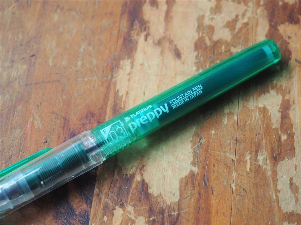 Platinum Preppy Fountain Pen - Green - Image 4