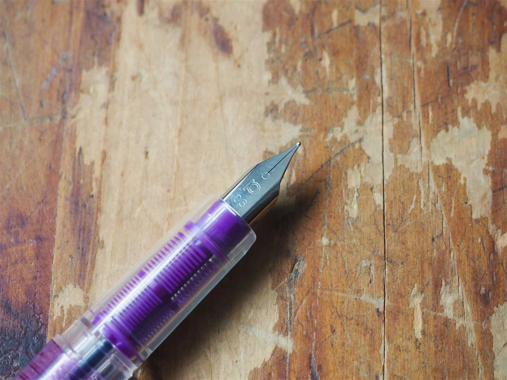 Platinum Preppy Fountain Pen - Purple - Image 3