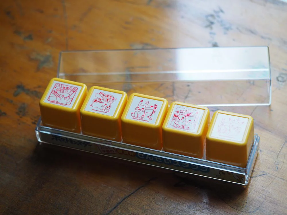 Pokemon Penetration Seal Teacher Stamp - Set of 5 (SE5-006) - Image 2
