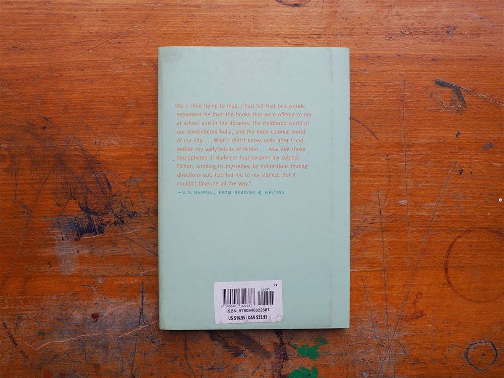 Reading and Writing: A Personal Account by V.S. Naipaul - Image 2