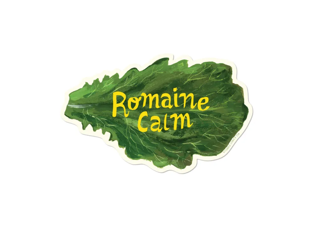 Red Cap Cards - Sticker - Romaine Calm