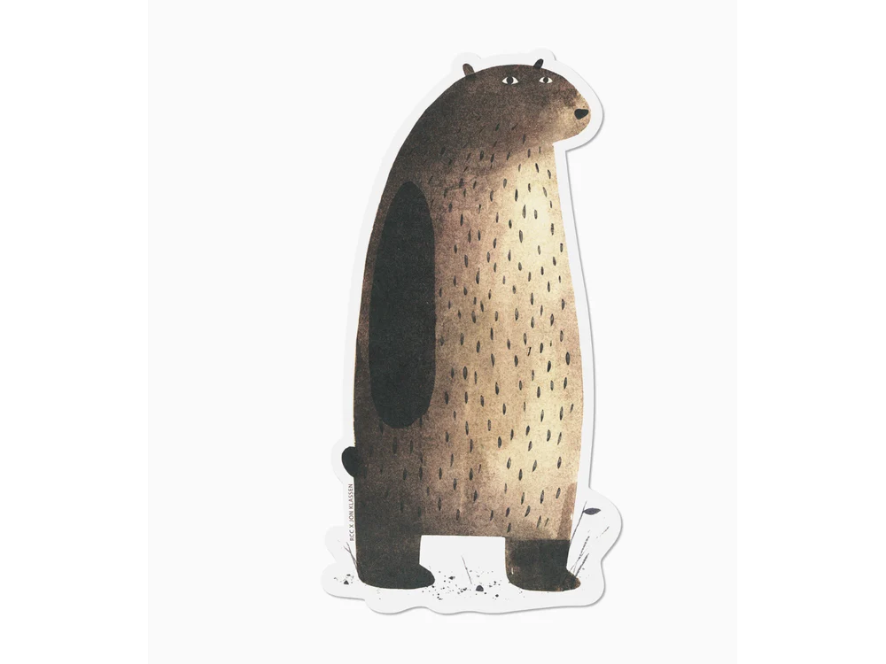 Red Cap Cards - Sticker - The Bear
