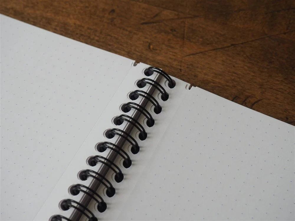 Rhodia - Classic Spiral Bound dotBook - 22.5x29.7cm - Black (Dot) - Image 2